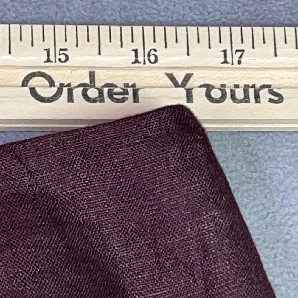 Madewell Pleated Linen Skirt Womens 12 Chocolate Raisin Brown Lined Academia NEW